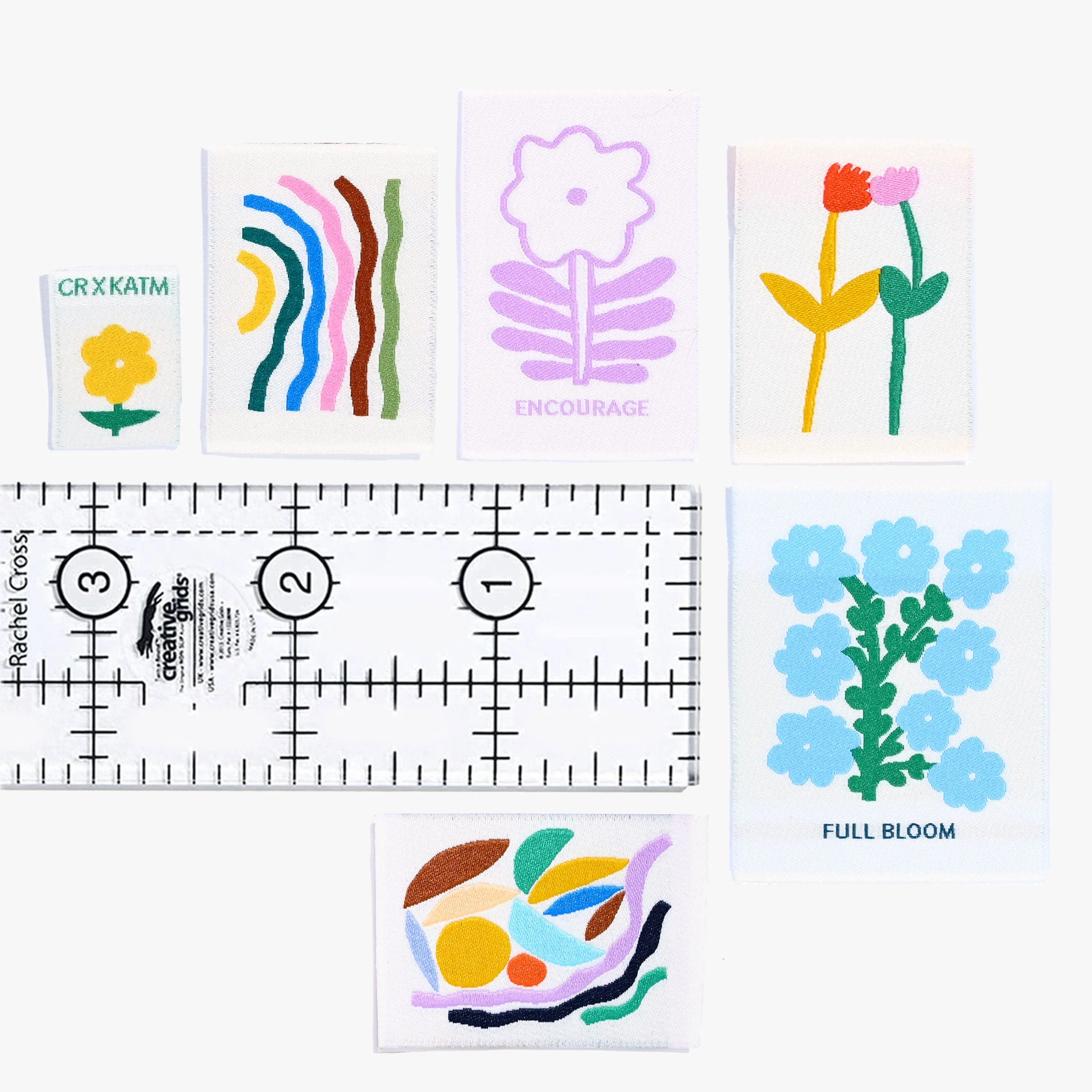 Kylie and The Machine FULL BLOOM | Claire Ritchie x KATM Collaboration Sew-in Labels - Image 12