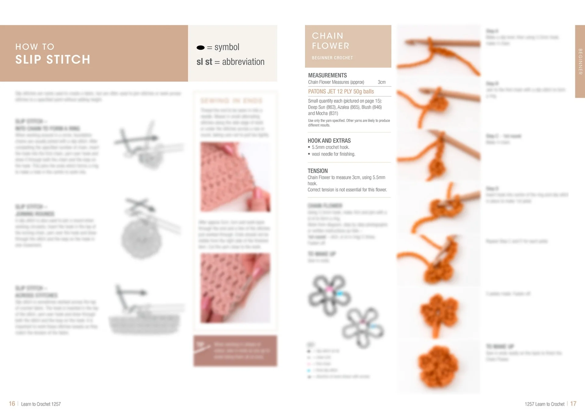 Patons Learn To Crochet 1257 - Image 9