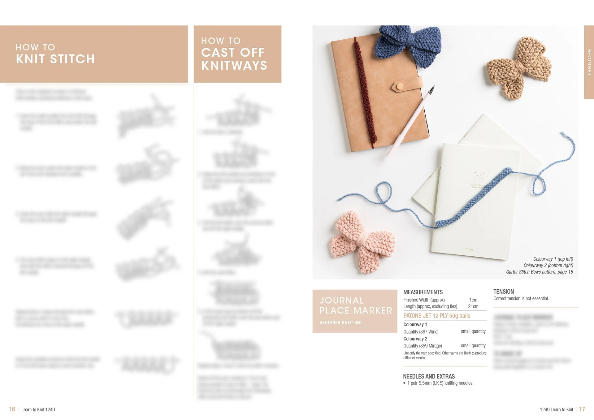 Patons Learn To Knit 1249 - Image 8