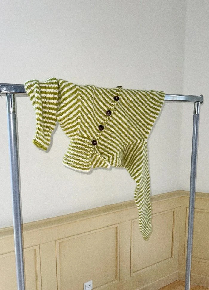 Spektakelstrik Stripe Overload Cardi Digital Pattern - Image 4